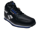 Кроссовки Reebok Classic Mid черно-белые зимние с мехом