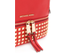 Рюкзак Michael Kors Rhea (красный с заклёпками)