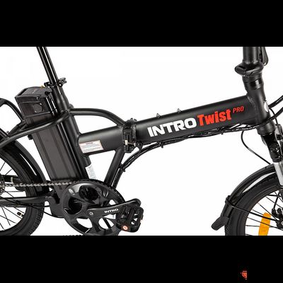 Электровелосипед INTRO Twist Pro (Черный)