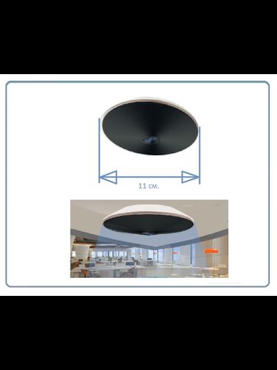 Потолочная - настенная WiFi/LAN видеокамера панорамная с DVR, 960P HD (YooSee)