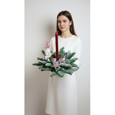 Новогодняя композиция № 1142