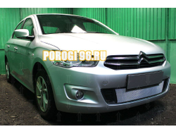 Защита радиатора Citroen C-Elysee 2013- chrome