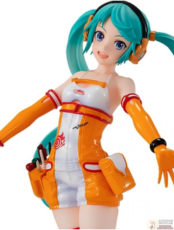 Фигурка Мику Хацунэ (Hatsune Miku Racing 2010 Pop Up Parade)