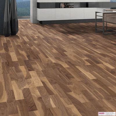 Инженерная доска Haro Allegro Американский Орех Кантри 538096 лак