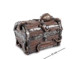 Модель № WS-283: Шкатулка в стиле Стимпанк «Осьминог и сундук»
