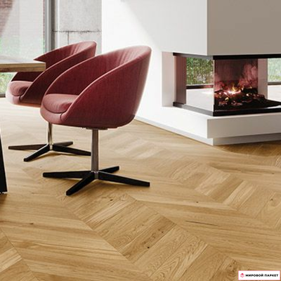 Паркетная доска Barlinek Дуб Bright толщина 14 мм