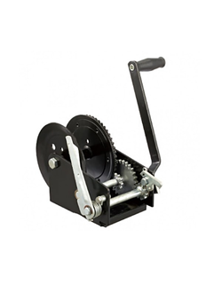 Лебедка ручная для трейлера, с автоматическим тормозом, нагрузка до 1125 кг