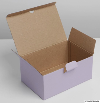 Коробка складная «Лавандовая» 22 х 15 х 10 см