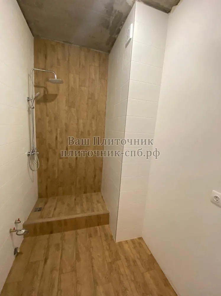 Укладка плитки в санузле