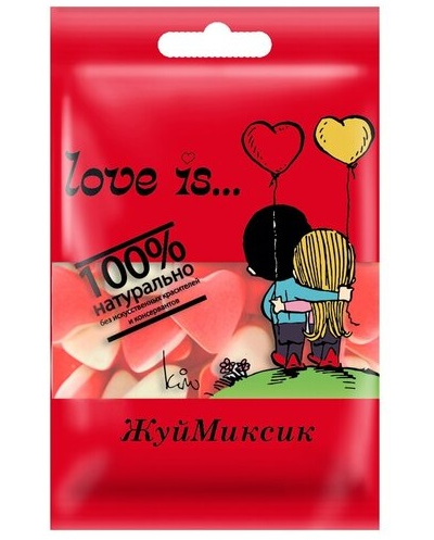 Мармелад LOVE IS ЖуйМиксик Вишня-Лимон  25гр (20)*8