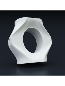 Декоративный 3D блок для перегородки из гипса (модель 03)