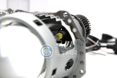 Комплект Hella 3R (5R) H7 с Led лампами H7, M9 3D LED360 35W, 5500K - 6000K