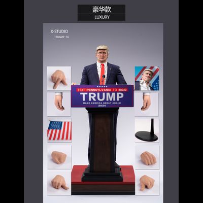 ПРЕДЗАКАЗ - Дональд Трамп - Коллекционная ФИГУРКА 1/6 scale Trump action figure DX (X-S002) - X-STUDIO ?ЦЕНА: 37700 РУБ.?