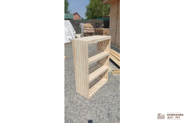 Стеллаж обувной, Сосна