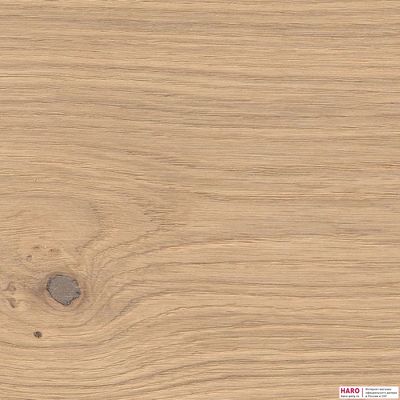 Паркетная доска Haro Дуб Пуро Белый Маркант 538960 1-пол лак