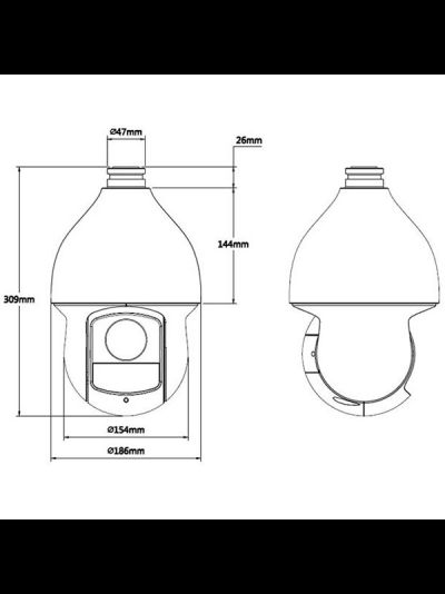 HDCVI видеокамера DH-SD59225I-HC-S3