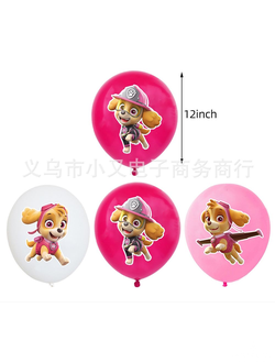 набор шаров "щенячий патруль Скай" из 6шт