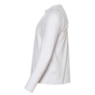 Футболка Лонгслив с длинными рукавами, белая, 180г, арт.35