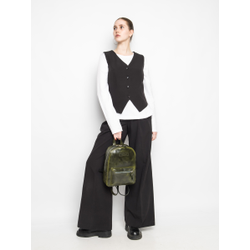 Женский кожаный рюкзак Anzolla dark green (арт. 
3040-11)