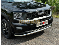 Защита передняя нижняя 60,3 мм ТСС для Haval H7 2024-