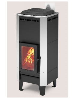 Отопительная печь Вертикаль металлика
