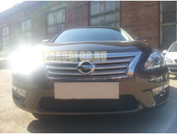 Защита радиатора Nissan Teana L33 2014- black