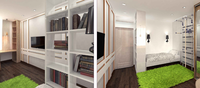 Карниз SX157 SQUARE - 1,3*6,6*200см