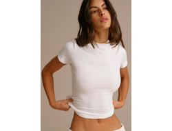 Adanola Cotton Short Sleeve Top (Размер XXS)