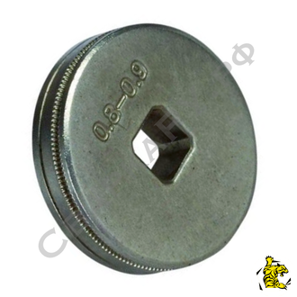 Ролик подающий Telwin 30х7х7мм (V) ф0.6/0.8-0.9мм V-канавка проволока Fe,Ss,Cw для TWN105,4.135