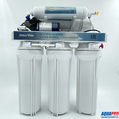 Система обратного осмоса NatureWater с насосом RO50-A1