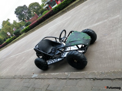 Багги GreenCamel Namib T007 (48V 1000W 20Ah R6 Дифференциал) Армейский зеленый