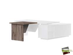 Брифинг 850х850х750 B-831_Дуб Веллингтон табак/Кубанит серый