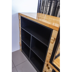 (LEX-02) Прилавок рабочий "LEX" с полками