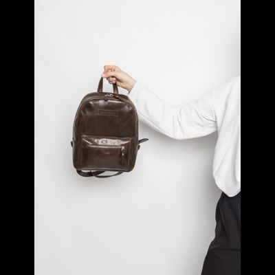 Женский кожаный рюкзак Anzolla brown (арт. 3040-02)