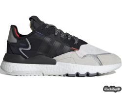 ADIDAS NITE JOGGER WHITE-RED-BLACK (35-40)