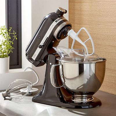 Планетарный Миксер KitchenAid ARTISAN 4.8л., черный, 5KSM185PSEOB
