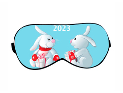Маска для сна год Кролика №5