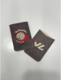 Чехол для пластиковой карты "Ретро мяч"