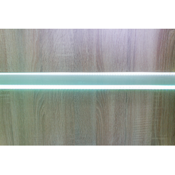 (TSV 3) Витрина пристенная со шкафчиком