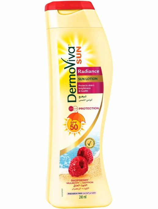 Солнцезащитный КРЕМ ДЛЯ ЗАГАРА Dabur DermoViva Radiance Sun Lotion SPF 50 (Индия)