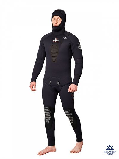 Гидрокостюм неопрен 9мм Sargan "СИВУЧ 2.0" р.ML-50