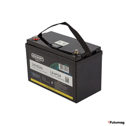 Литиевый тяговый аккумулятор Gelbert LiFePO4 (24V/65Ah/65A/1,560Wh) BT/Display