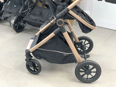 Детская коляска 2 в 1 Luxmom V2 Черный