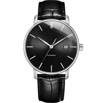 Механические часы Xiaomi TwentySeventeen Light Fashion Mechanical Quartz Watch (черные)