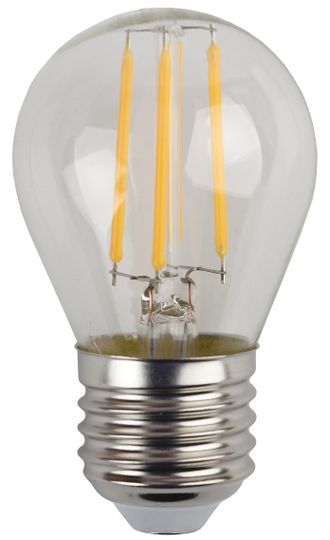 Светодиодная филаментная лампа ЭРА F-LED P45-5w-840-E27 4000K
