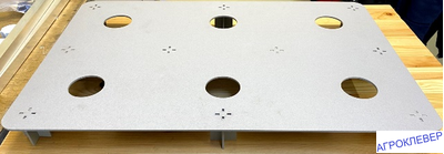 Салатная решётка 62х41 6 отв. д.55