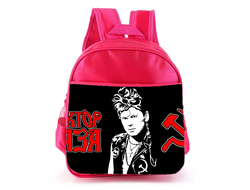 Рюкзак розовый Сектор Газа, Юрий Хой №13