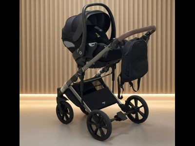 Детская коляска 3 в 1 Luxmom 710 Черный