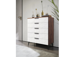 Комод КОНТЕМПО КТ-03 Дуб Барокко янтарный/Бланж