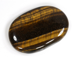 Тигровый глаз, полировка плоская, ЮАР (42*29*7 мм, 18 г) №35552